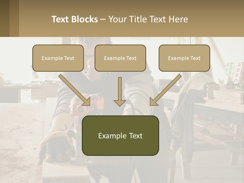 Park Background Holding PowerPoint Template
