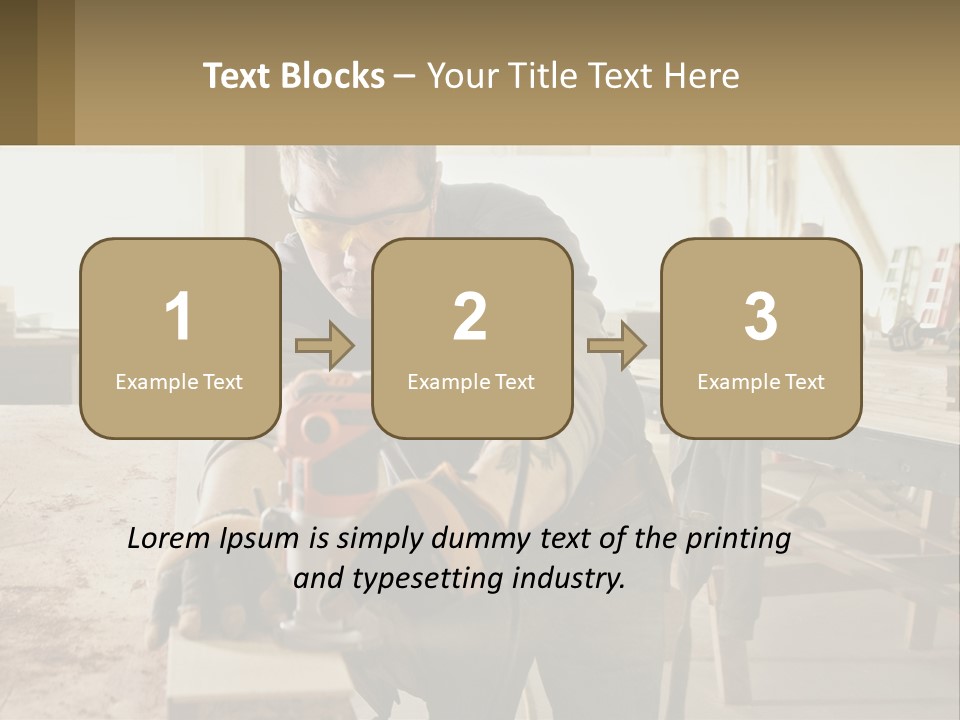 Park Background Holding PowerPoint Template