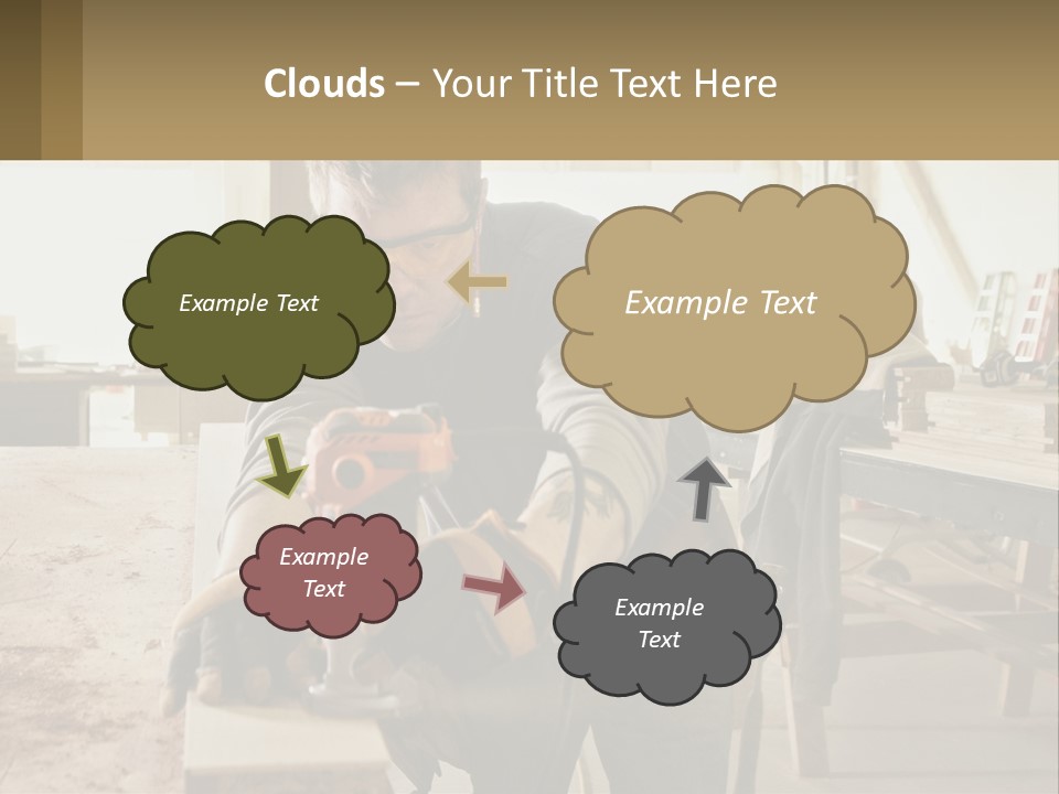 Park Background Holding PowerPoint Template