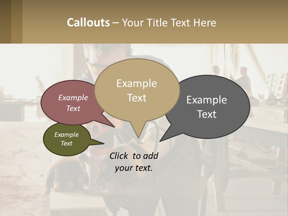 Park Background Holding PowerPoint Template