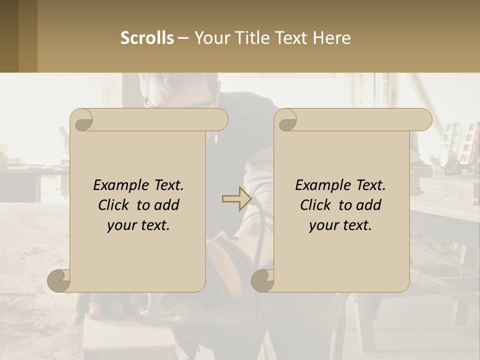 Park Background Holding PowerPoint Template