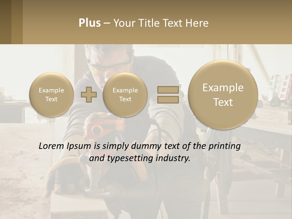 Park Background Holding PowerPoint Template