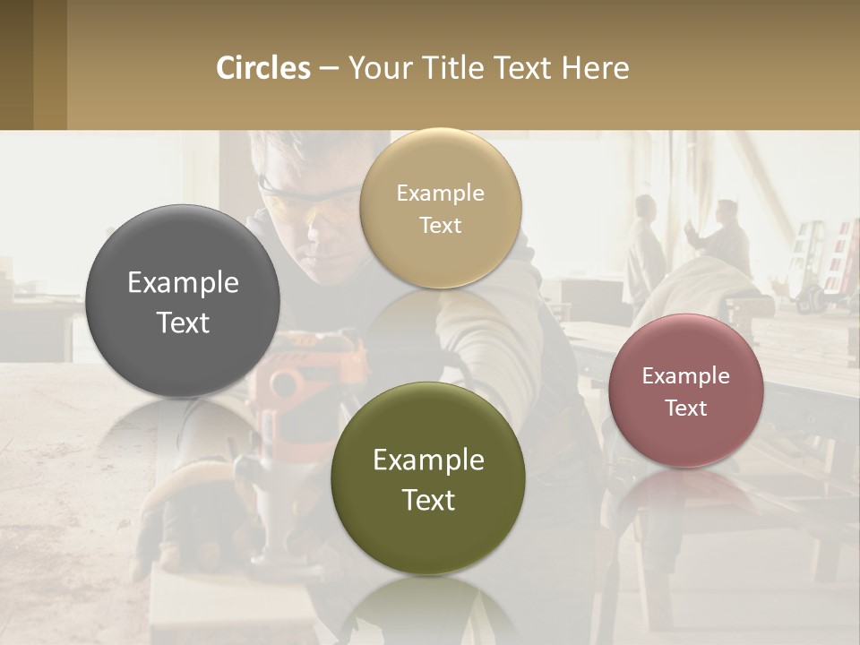 Park Background Holding PowerPoint Template