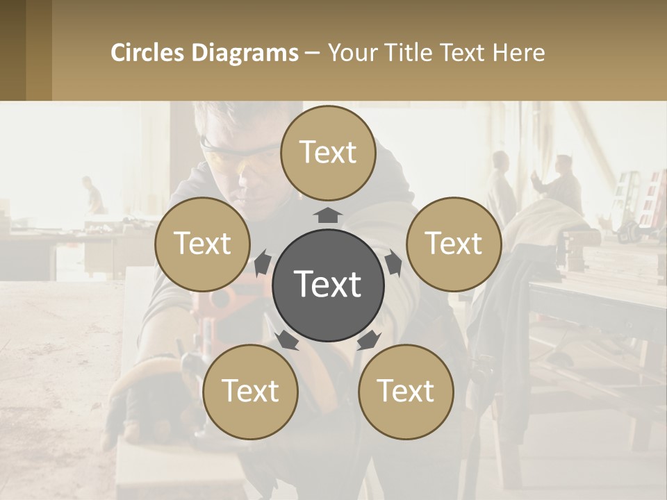 Park Background Holding PowerPoint Template