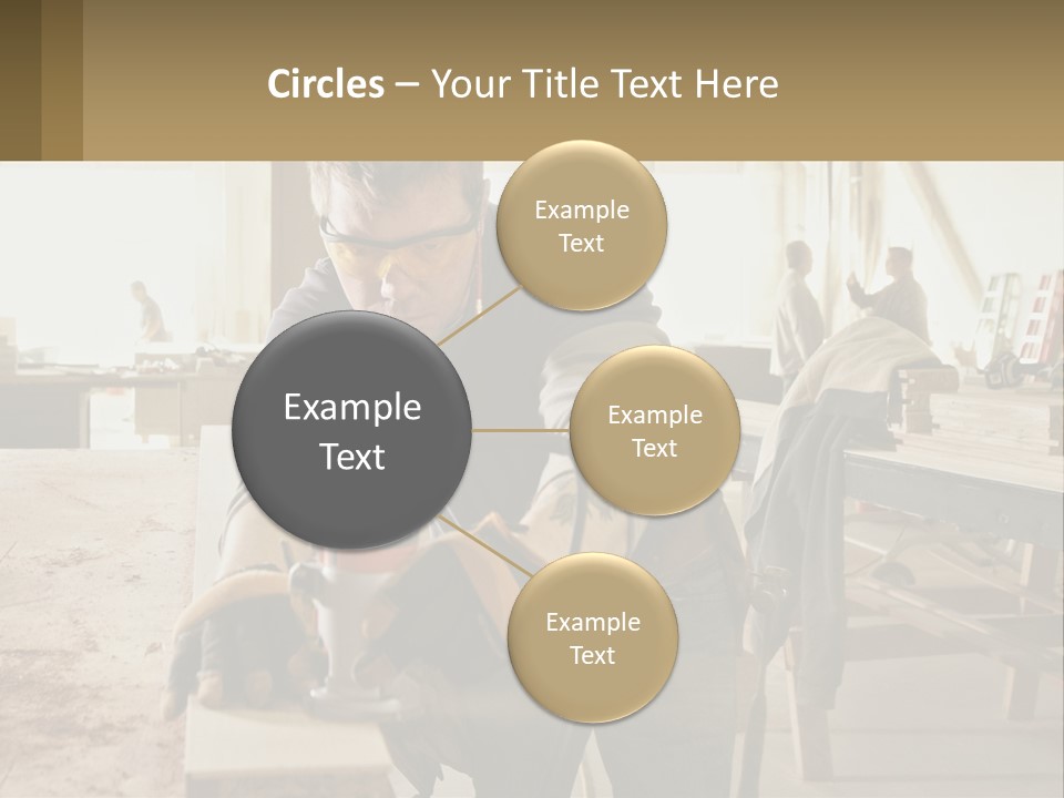 Park Background Holding PowerPoint Template