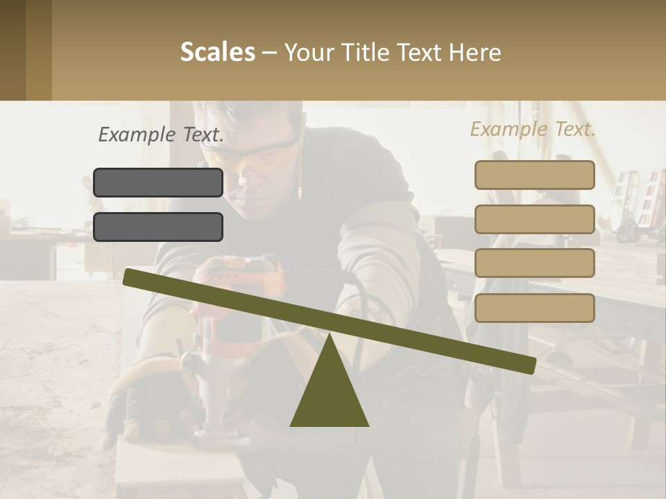 Park Background Holding PowerPoint Template