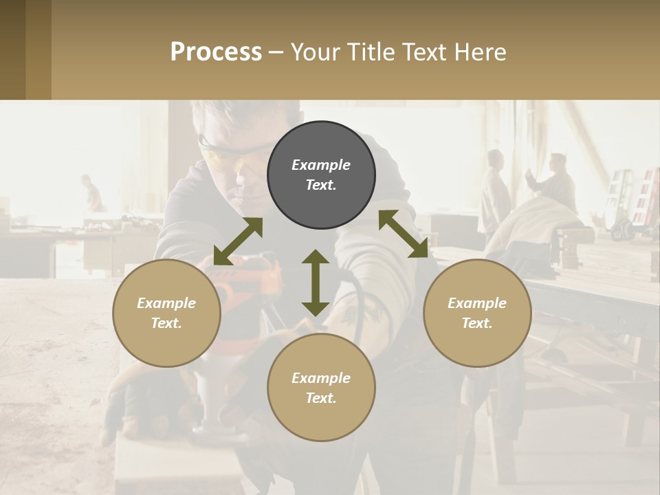 Park Background Holding PowerPoint Template