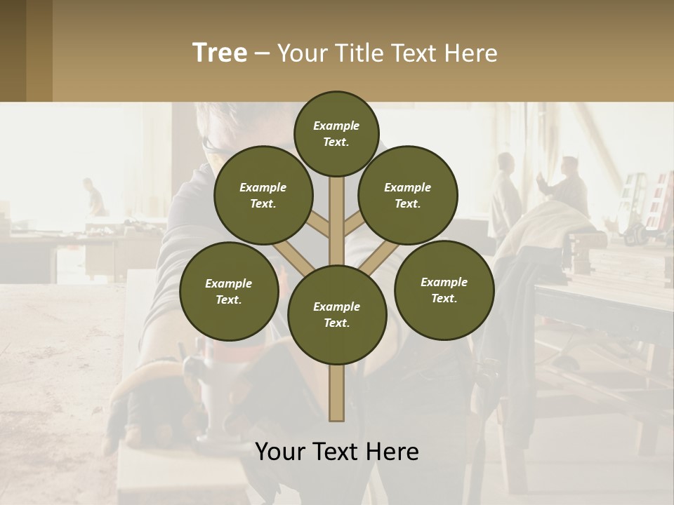 Park Background Holding PowerPoint Template