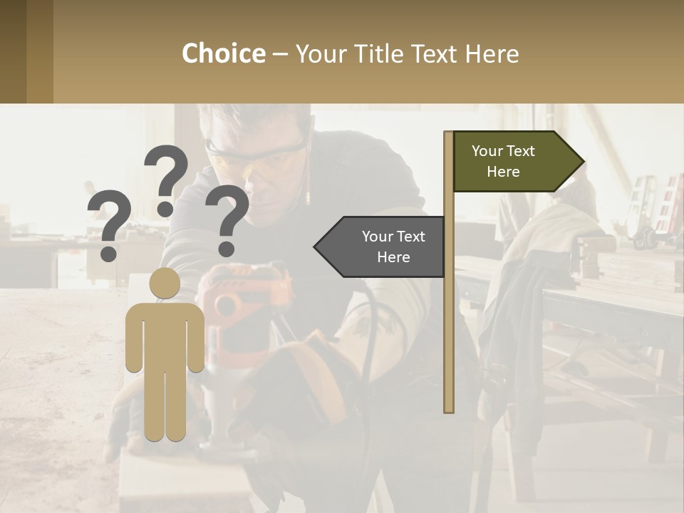 Park Background Holding PowerPoint Template