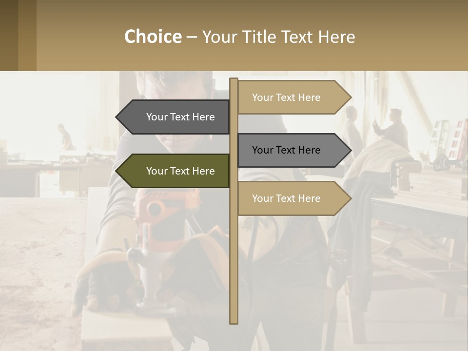 Park Background Holding PowerPoint Template