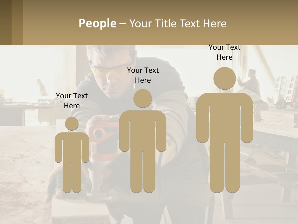 Park Background Holding PowerPoint Template