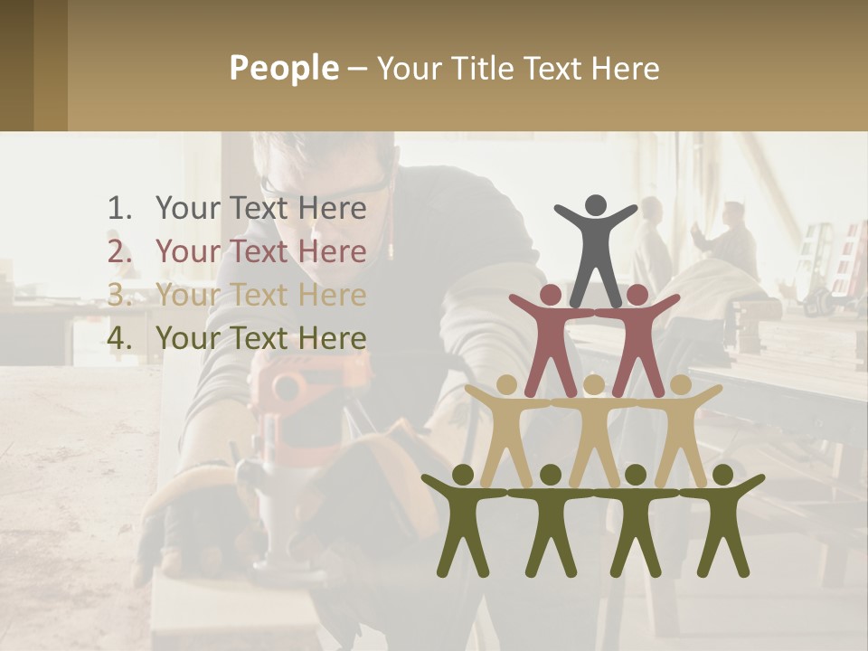 Park Background Holding PowerPoint Template