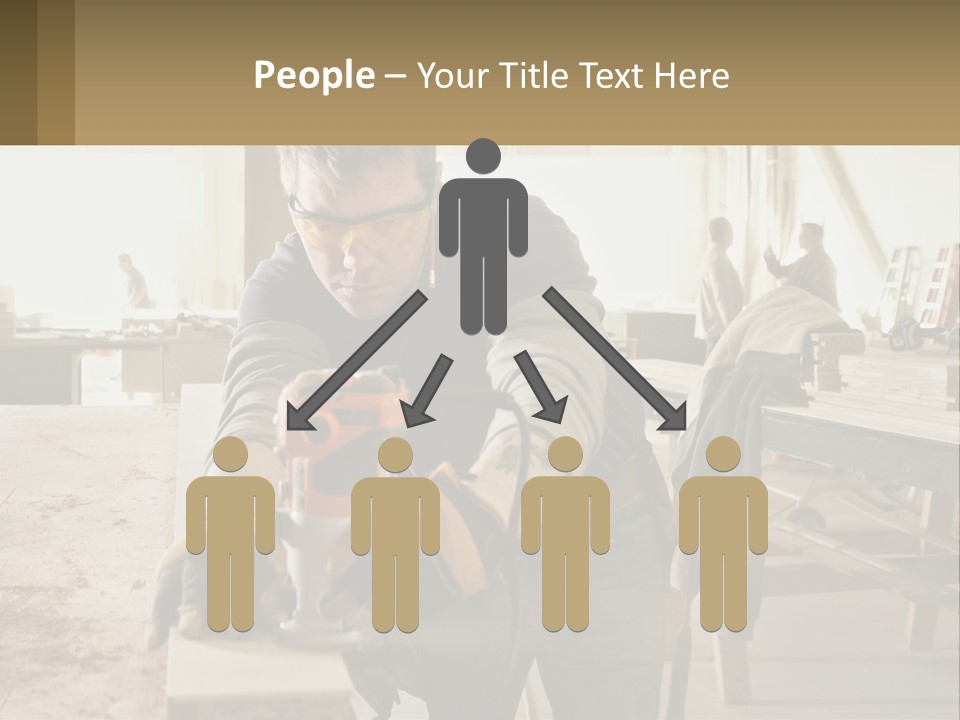 Park Background Holding PowerPoint Template