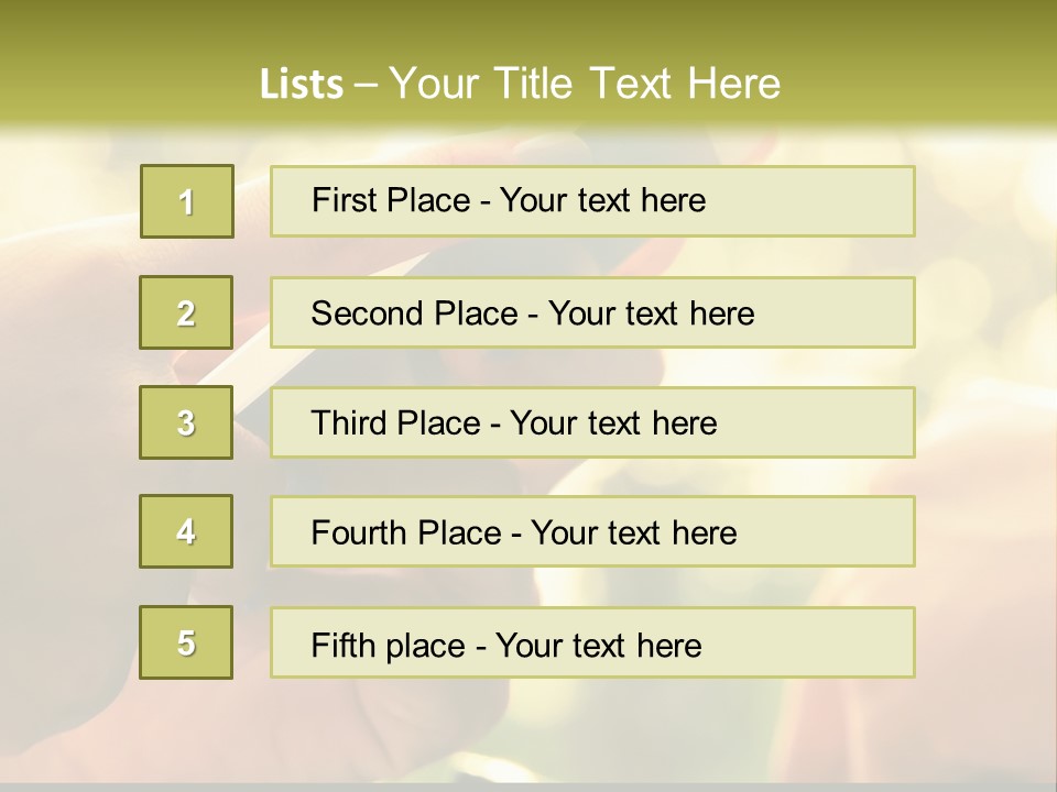 Loan Residential Grass PowerPoint Template