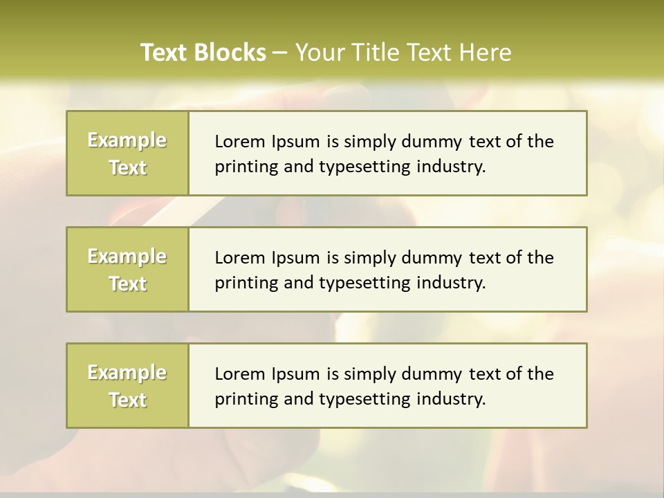 Loan Residential Grass PowerPoint Template