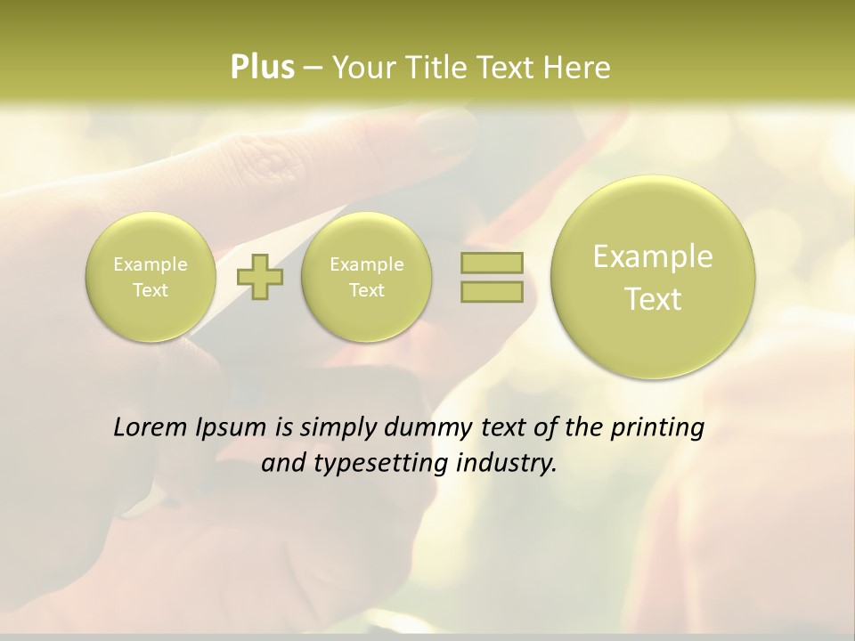 Loan Residential Grass PowerPoint Template