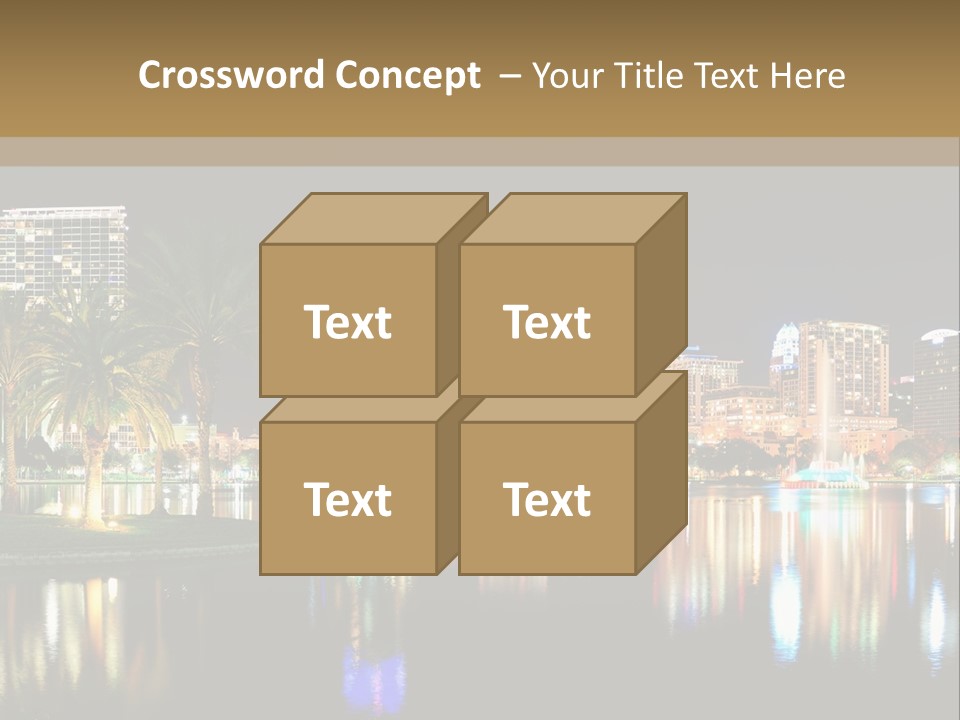 Lawn Construction Blue Sky PowerPoint Template