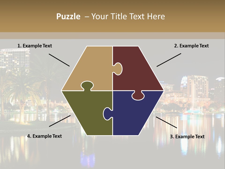 Lawn Construction Blue Sky PowerPoint Template