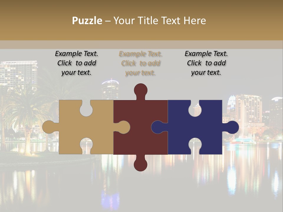 Lawn Construction Blue Sky PowerPoint Template