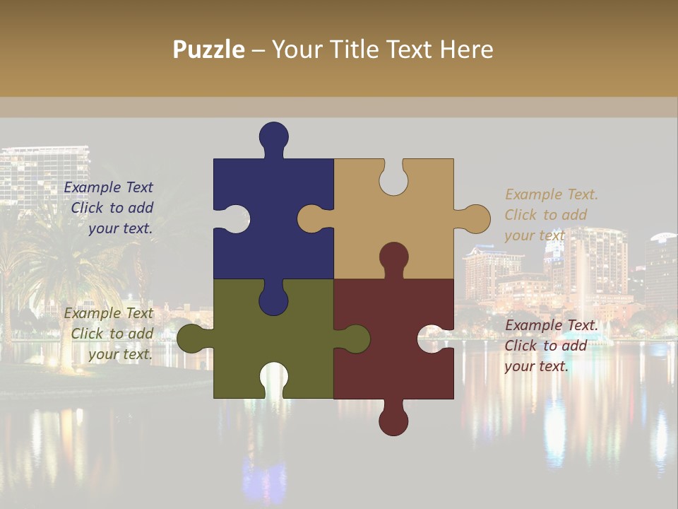 Lawn Construction Blue Sky PowerPoint Template