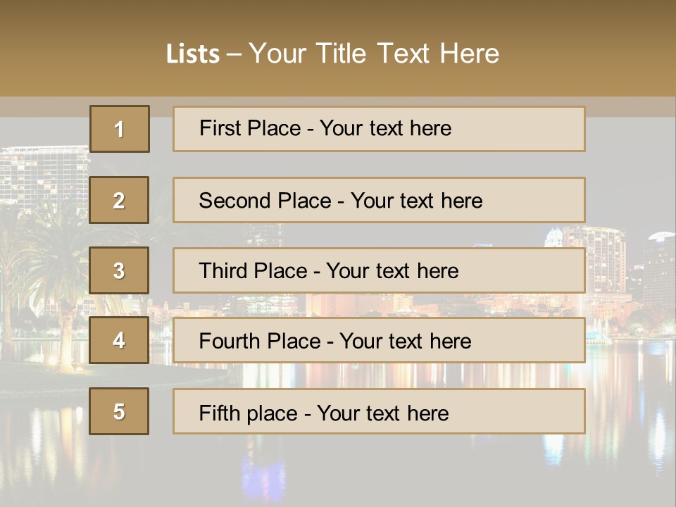 Lawn Construction Blue Sky PowerPoint Template
