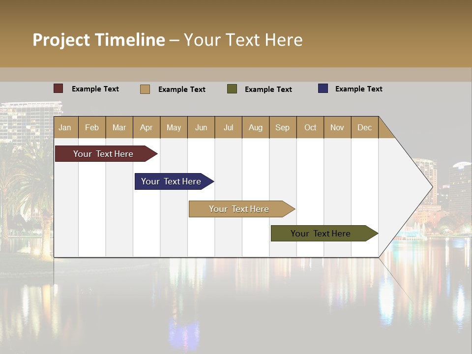 Lawn Construction Blue Sky PowerPoint Template