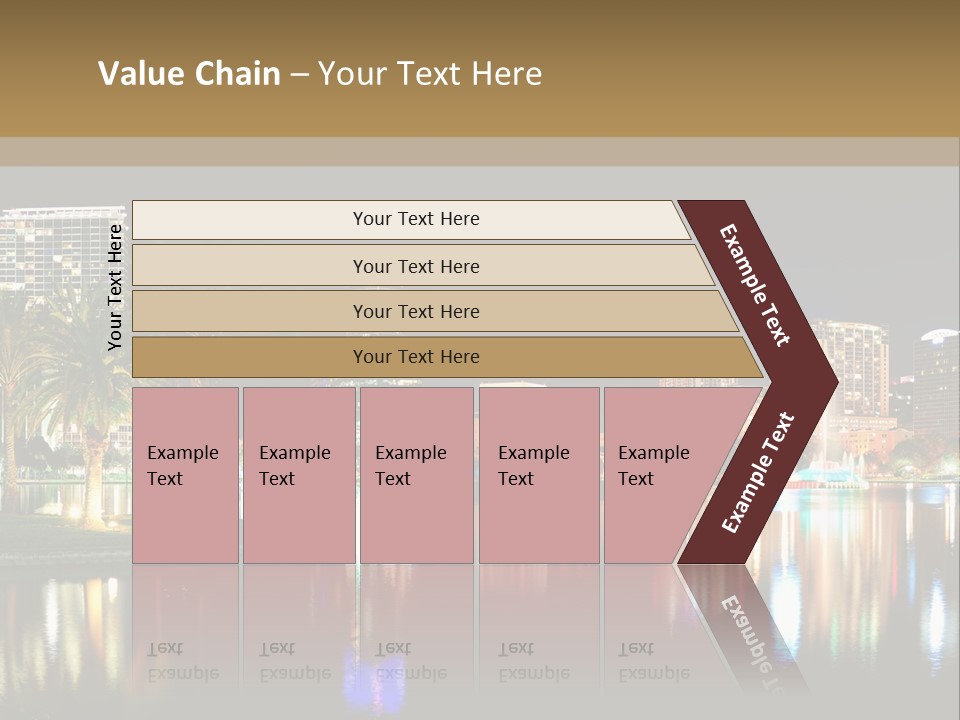 Lawn Construction Blue Sky PowerPoint Template