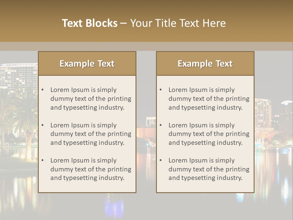 Lawn Construction Blue Sky PowerPoint Template