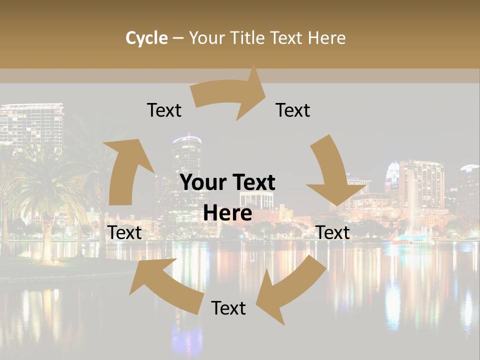 Lawn Construction Blue Sky PowerPoint Template