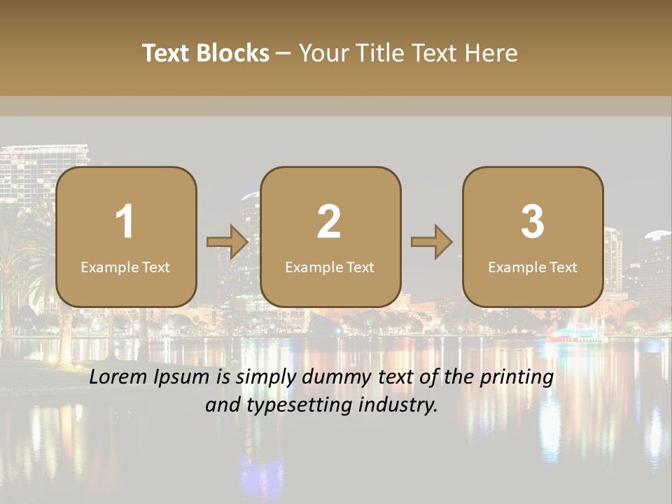 Lawn Construction Blue Sky PowerPoint Template