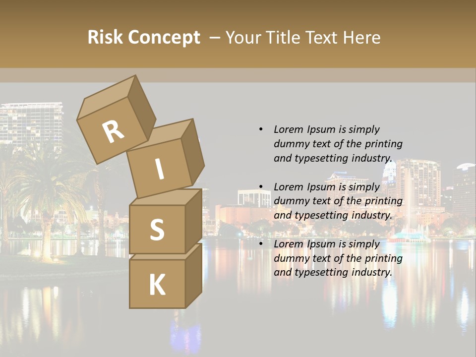 Lawn Construction Blue Sky PowerPoint Template