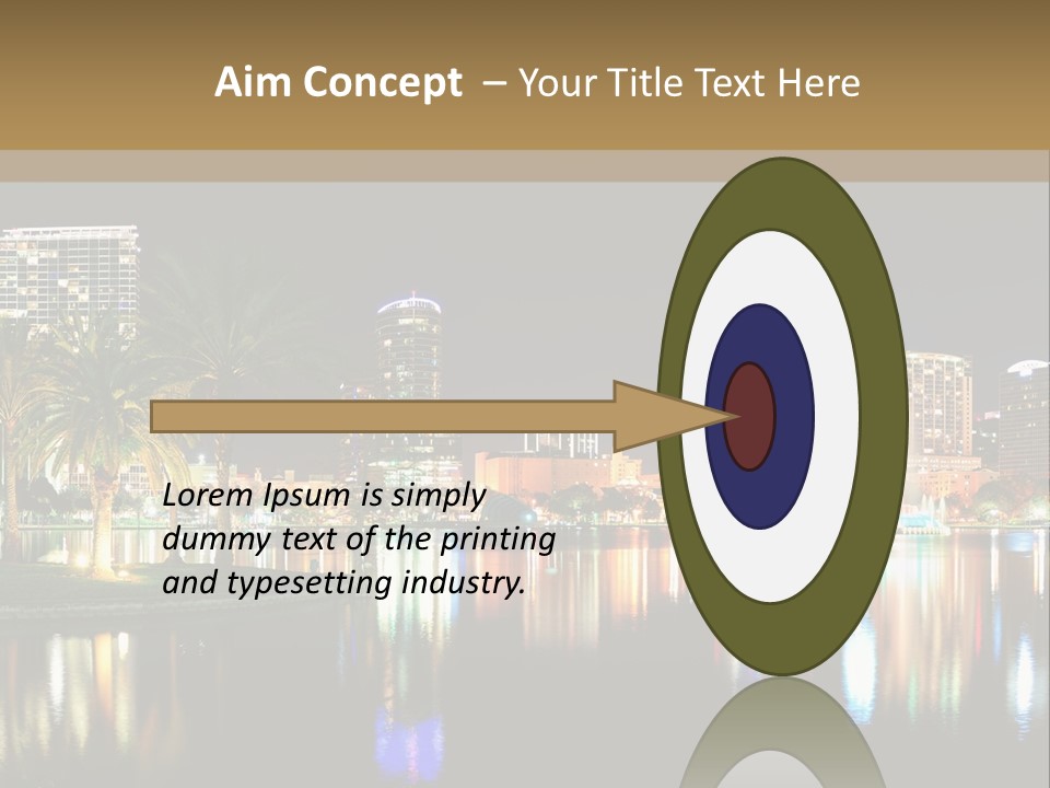 Lawn Construction Blue Sky PowerPoint Template