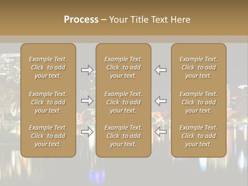 Lawn Construction Blue Sky PowerPoint Template