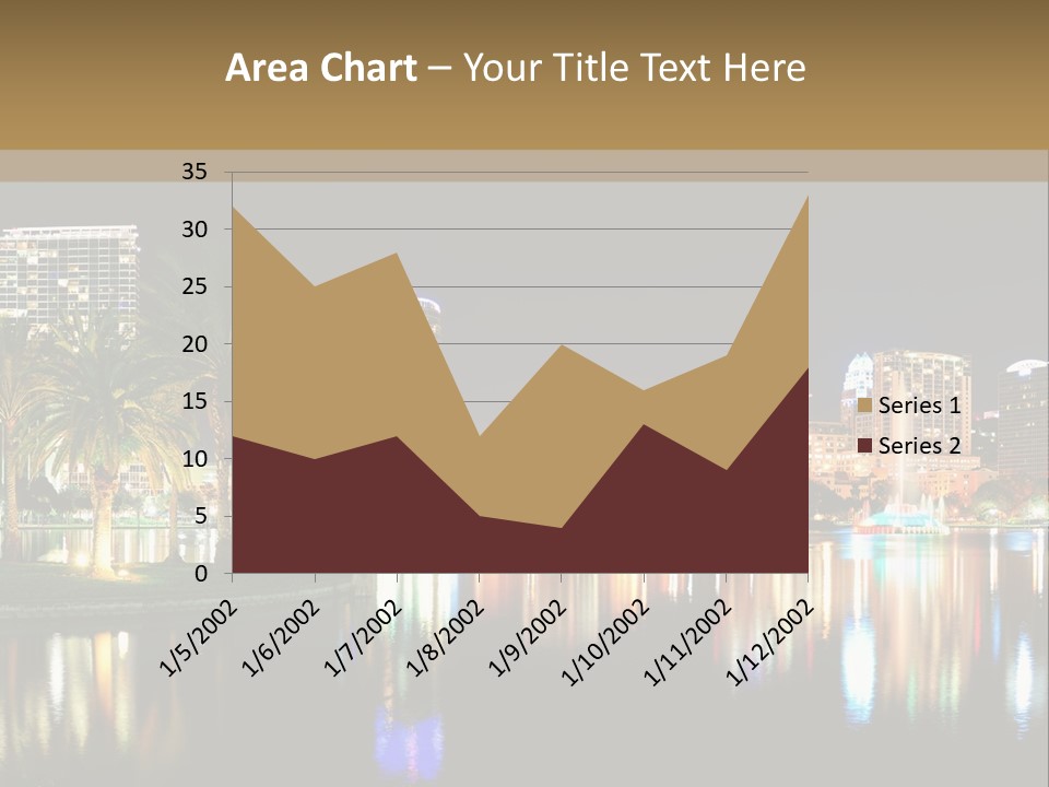 Lawn Construction Blue Sky PowerPoint Template
