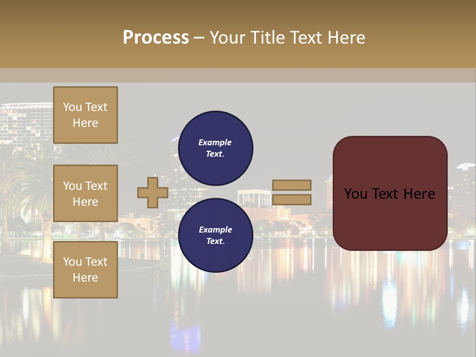 Lawn Construction Blue Sky PowerPoint Template