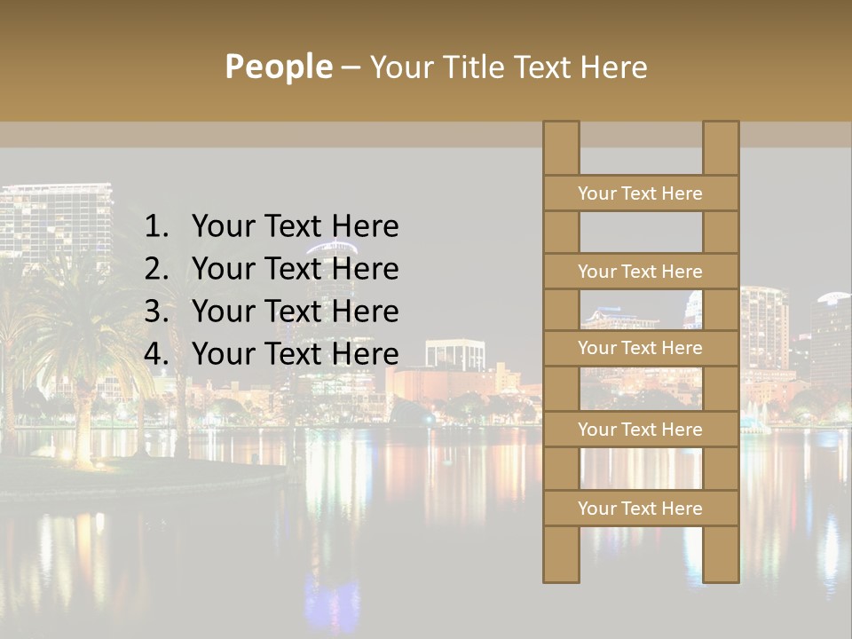 Lawn Construction Blue Sky PowerPoint Template