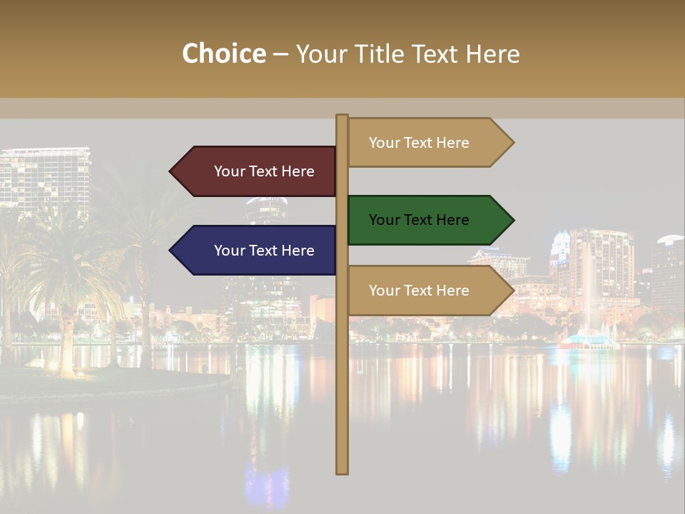 Lawn Construction Blue Sky PowerPoint Template