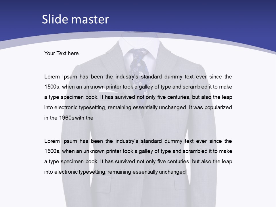 Loan Nature Man PowerPoint Template