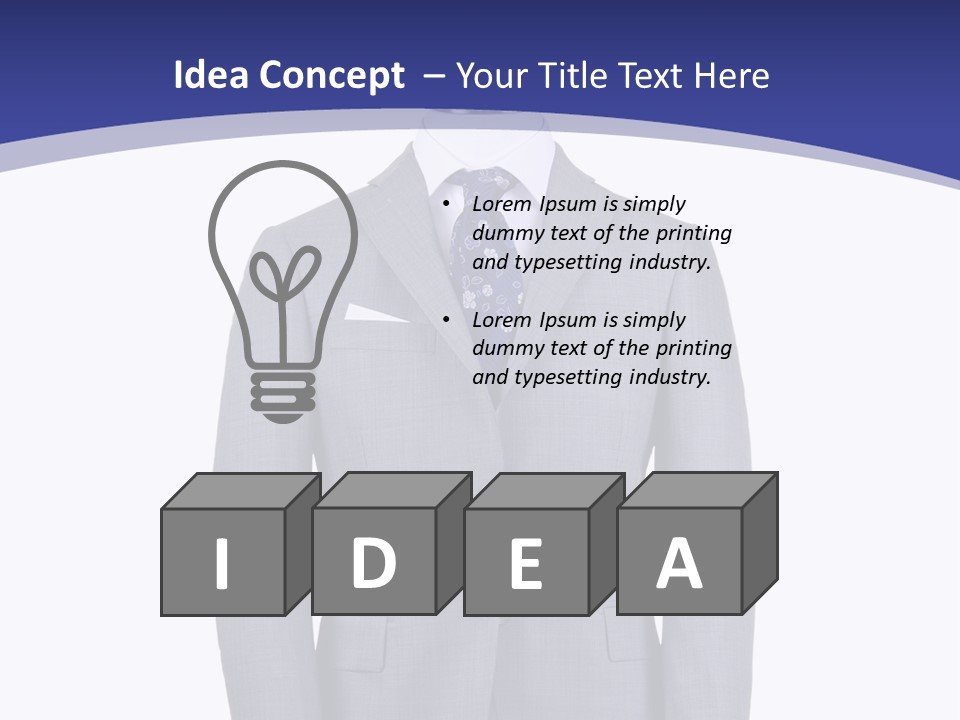 Loan Nature Man PowerPoint Template