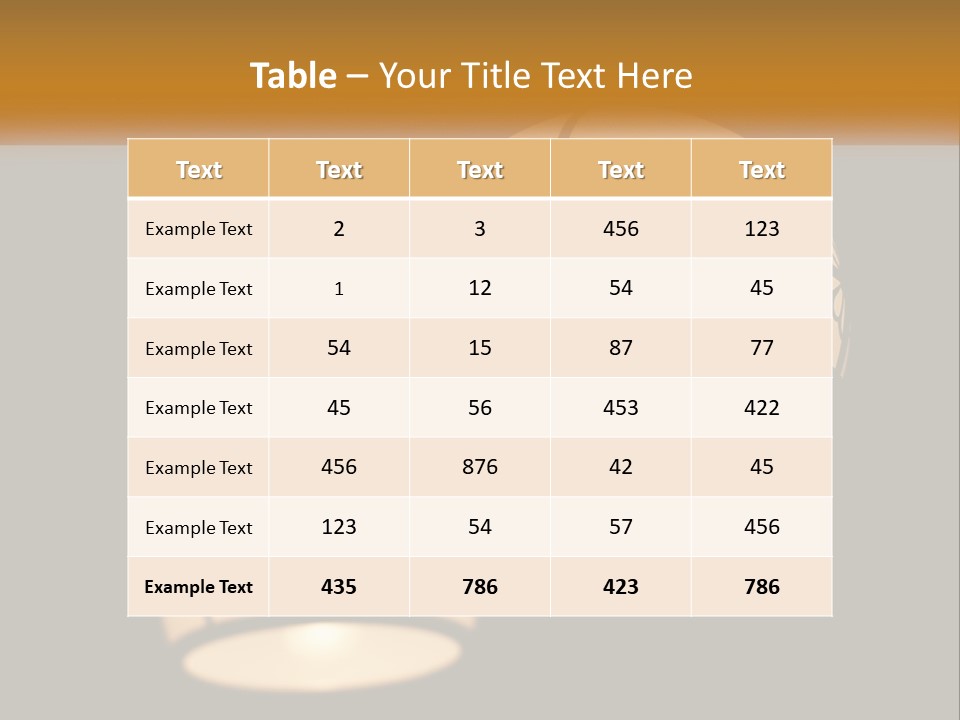 Rent Small Blue Sky PowerPoint Template