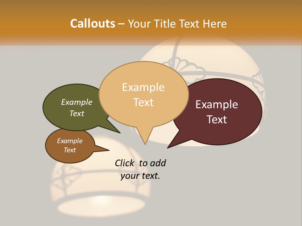 Rent Small Blue Sky PowerPoint Template