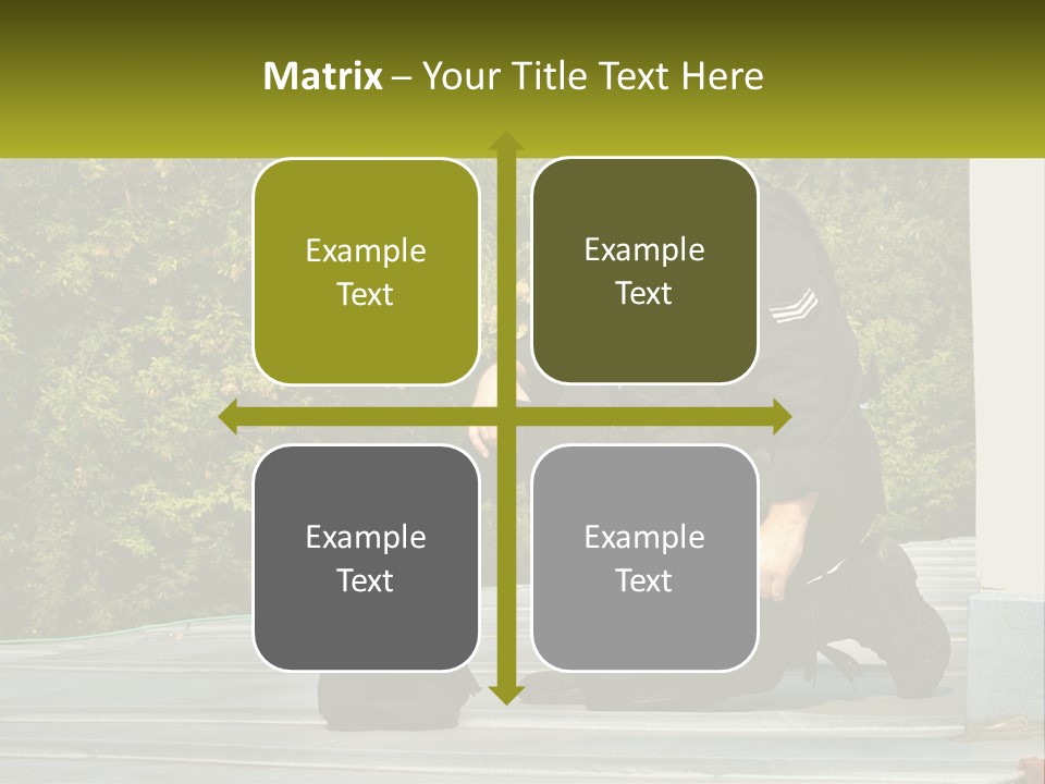 Residential Estate Man PowerPoint Template