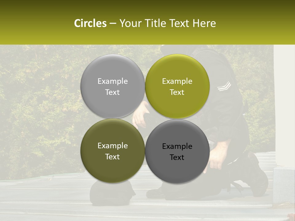 Residential Estate Man PowerPoint Template