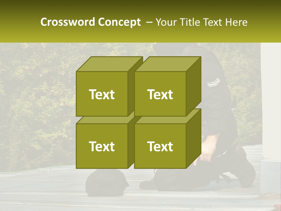 Residential Estate Man PowerPoint Template