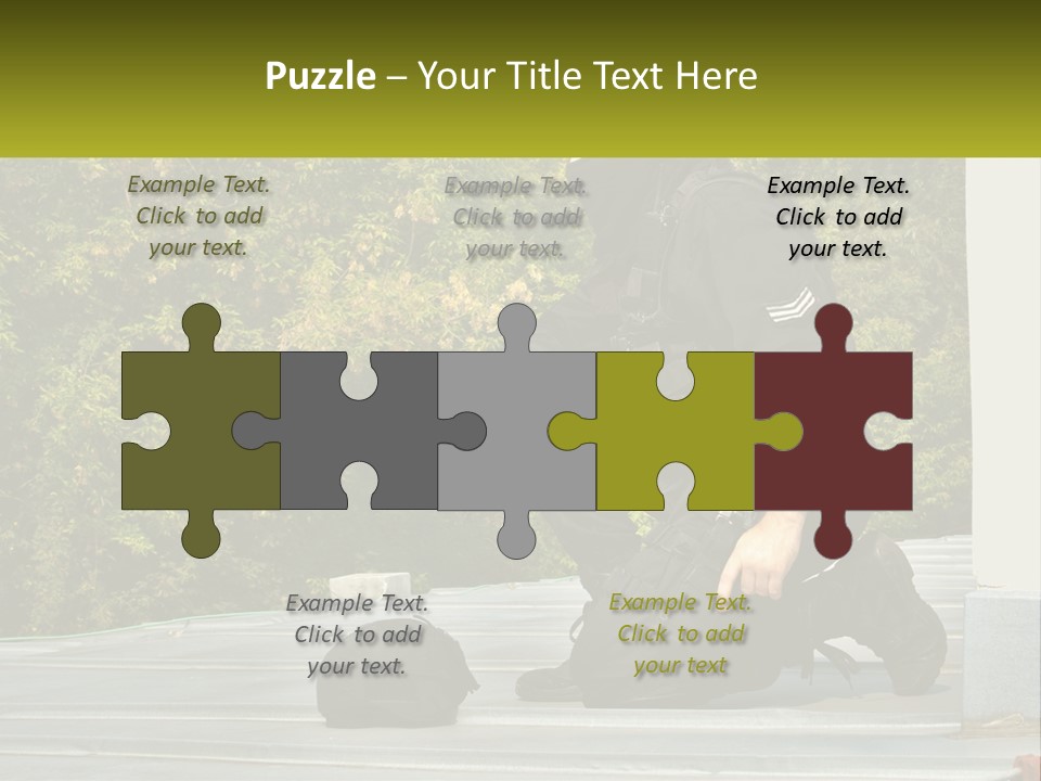 Residential Estate Man PowerPoint Template