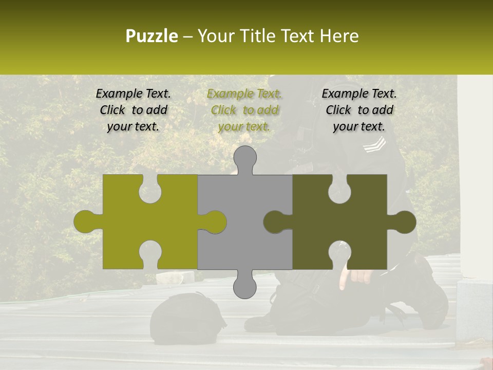 Residential Estate Man PowerPoint Template