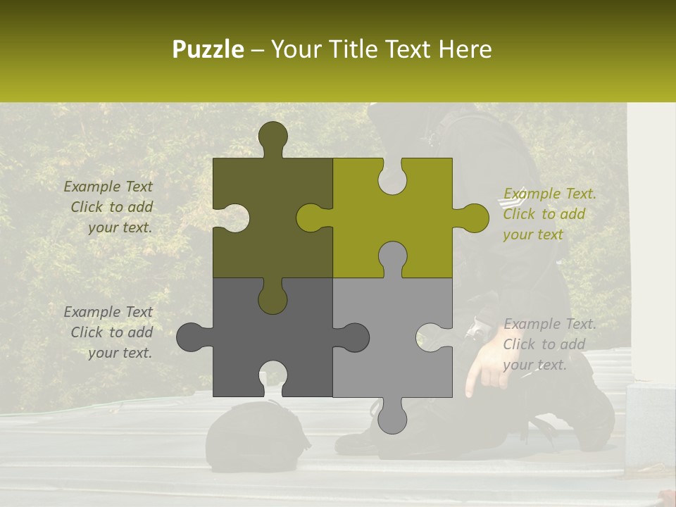 Residential Estate Man PowerPoint Template