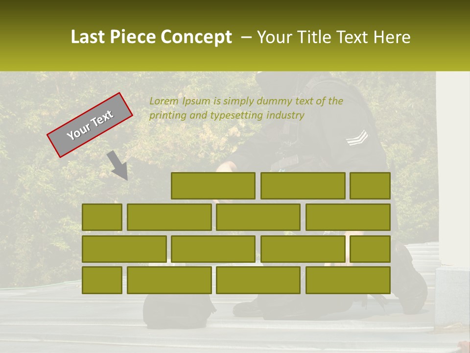 Residential Estate Man PowerPoint Template