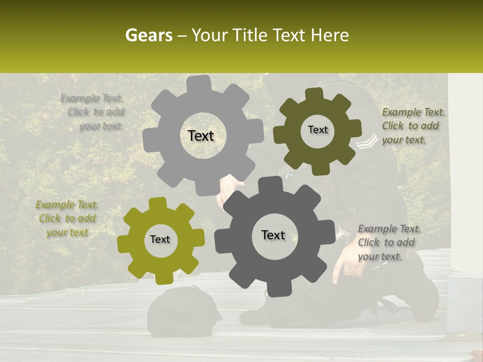 Residential Estate Man PowerPoint Template