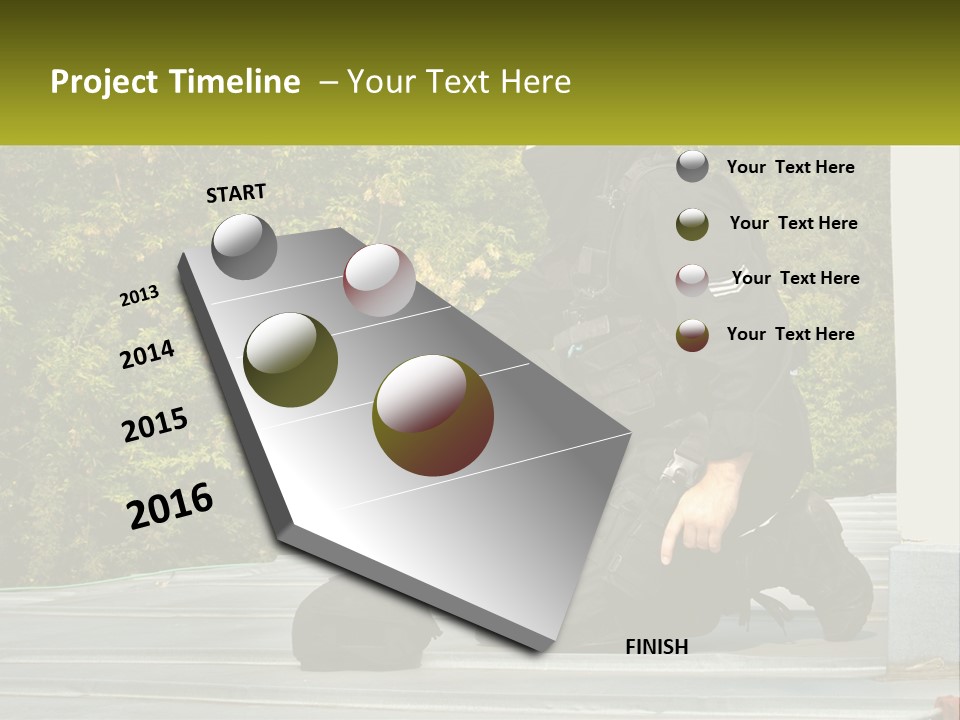Residential Estate Man PowerPoint Template